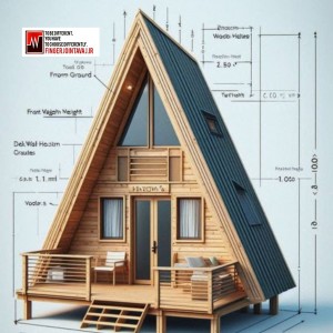 ویلا سوئیسی دوبلکس تک خوابه ۶۱ متری FJA