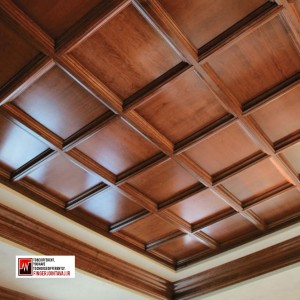 سقف تمام چوب ویلا مدل ۱۵۲۱