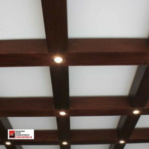 سقف تمام چوب ویلا مدل ۱۵۳۳