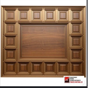 سقف تمام چوب ویلا مدل ۱۵۴۰