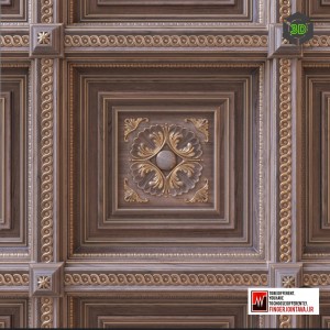 سقف تمام چوب ویلا مدل ۱۵۴۱