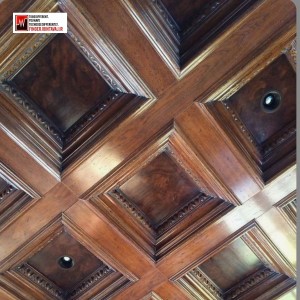 سقف تمام چوب ویلا مدل ۱۵۴۳