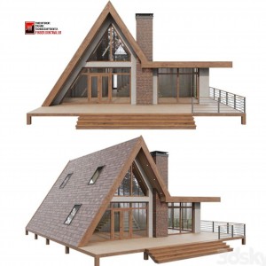 ویلا سوئیسی دوبلکس دو خواب ۹۷ متری برند FJA