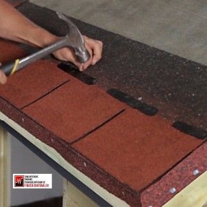 پوشش سقف شیروانی مدل شینگل کد ۱۷۱۱