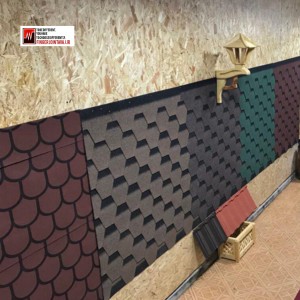 پوشش سقف شیروانی مدل شینگل کد ۱۷۱۱