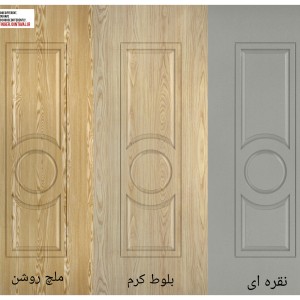 درب ملامینه رنگی مدل پادریس