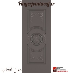 درب ملامینه رنگی مدل آفتاب