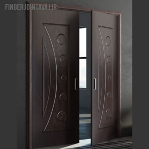 درب ملامینه مدل ماهور