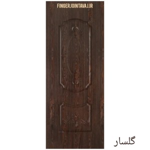 درب ملامینه رنگی مدل  گلسار