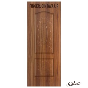 درب ملامینه رنگی مدل  صفوی