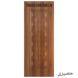 درب ملامینه رنگی مدل  حصیری