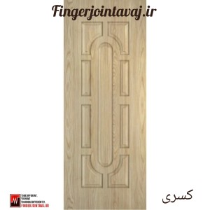 درب ملامینه رنگی مدل کسری