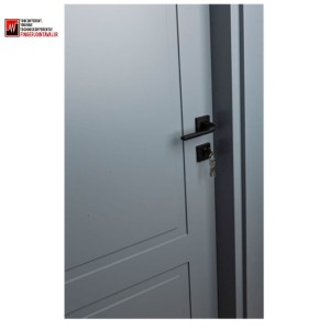 درب طوسی ممبران روکش pvc کد 1221