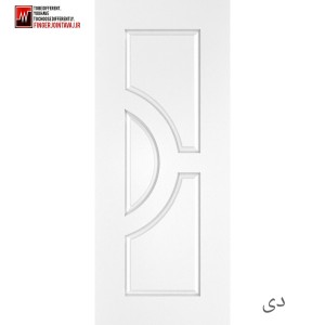 درب ملامینه رنگی طرح دی D