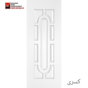 درب ملامینه رنگی طرح کسری