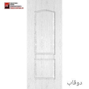 درب ملامینه رنگی دوقاب ملچ