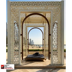 آلاچیق فلزی مشبک طرح سنتی کد ۱۳۴۵