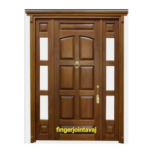 درب لابی تمام چوب ، کد 1130