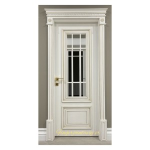 درب ورودی و اتاقی تک لنگه تمام چوب کد ۱۳۲۱