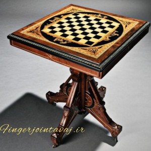 میز شطرنج معرق و منبت کد 1515