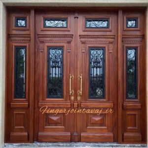 درب تمام چوب لابی مدل 1172