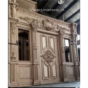 درب تمام چوب لابی مدل 1173