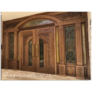 درب تمام چوب لابی مدل 1178