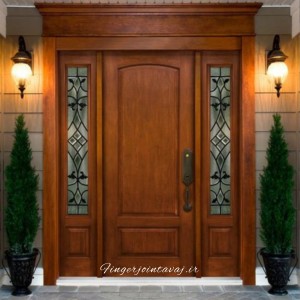 درب تمام چوب لابی مدل 1190