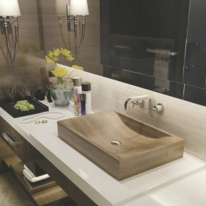 کاسه روشویی چوبی مدل فریدون طرح ۲۳۱۳.FJA