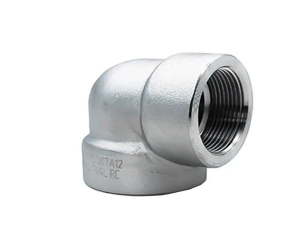 زانو 90 درجه 1/2 اینچ کلاس 3000psi فولادی A105