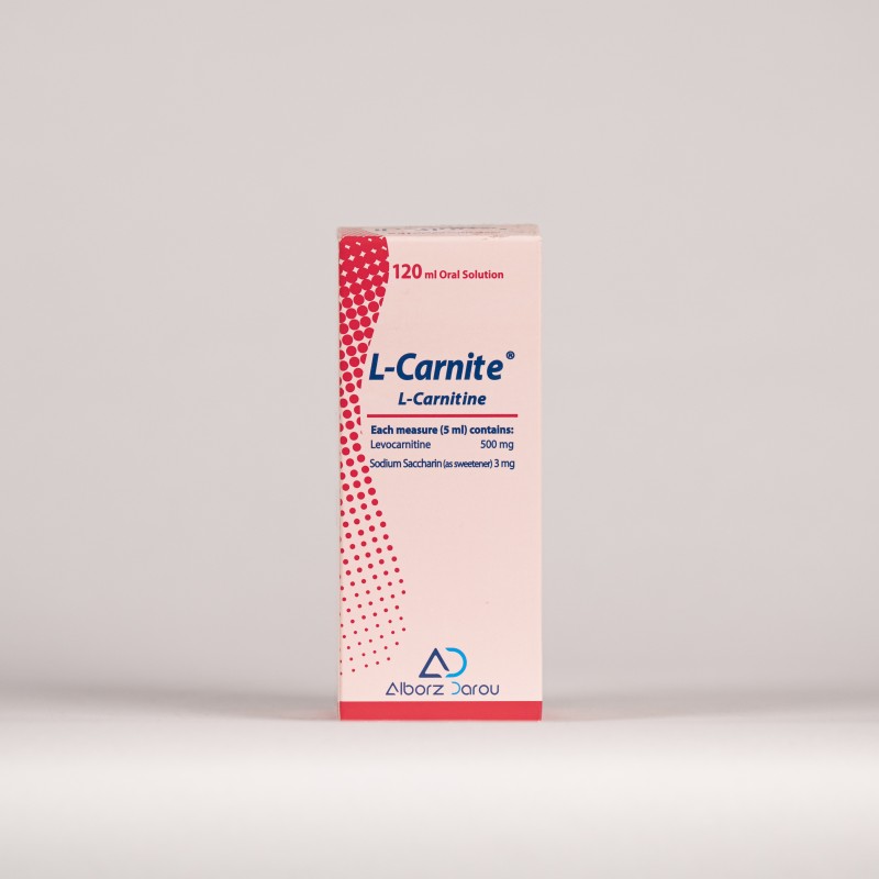 شربت ال-کارنیتین 120 میلی البرز  دارو