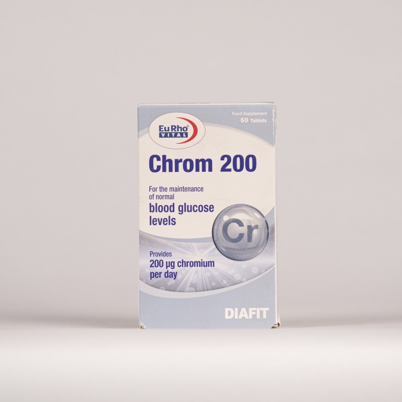 قرص کروم 200 یوروویتال 60 عددی