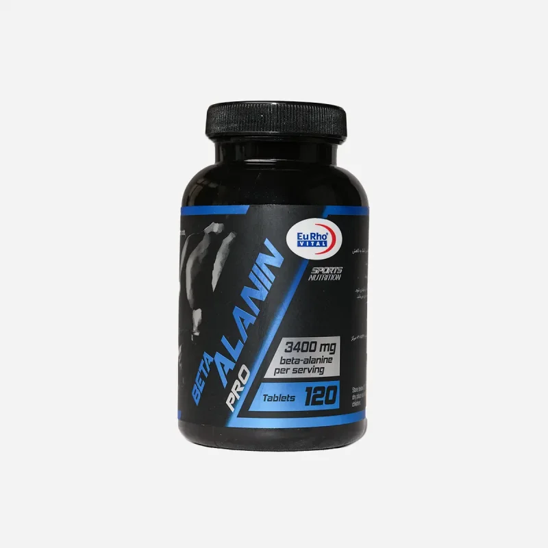 بتا آلانین پرو یوروویتال ۱۲۰ کپسول (Eurho Vital Beta Alanine Pro 120 Capsules)