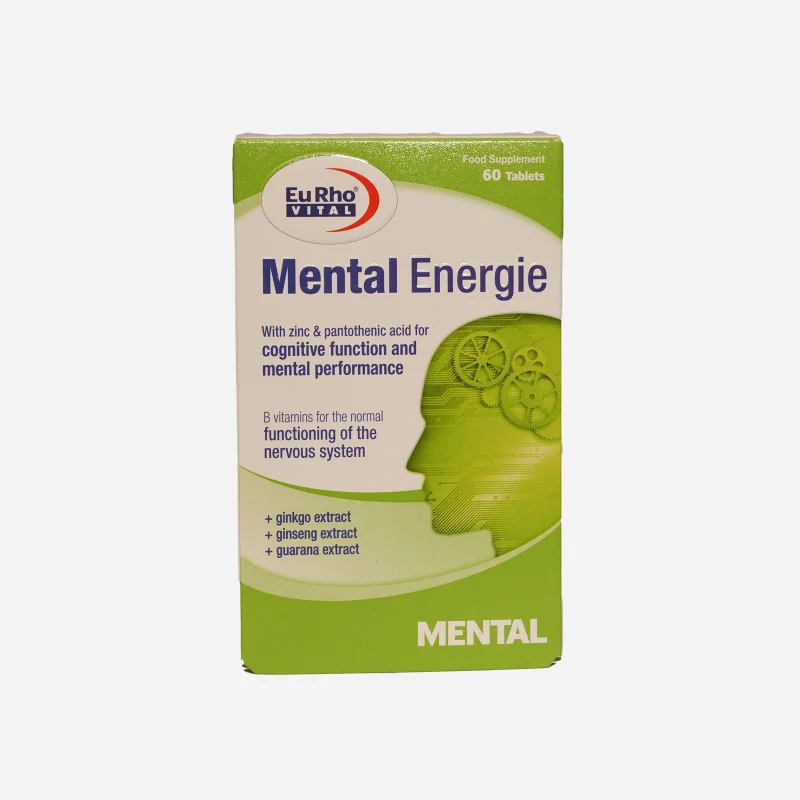 منتال انرژی یوروویتال ۶۰ عددی | EuRho Vital Mental Energy 60 Tablets