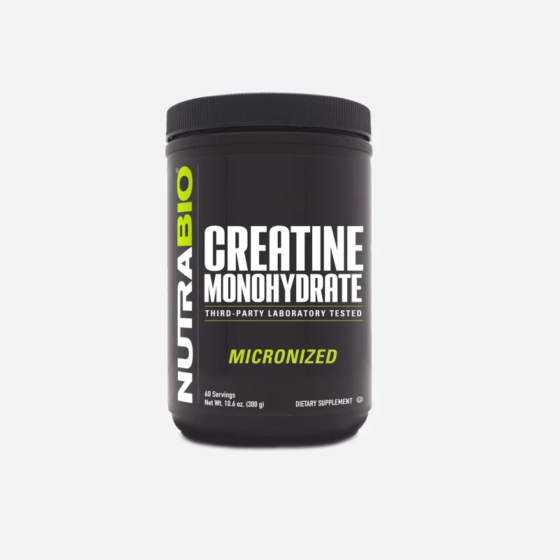 کراتین مونوهیدرات نوترابایو ۳۰۰ گرم | NutraBio Creatine Monohydrate 300 g