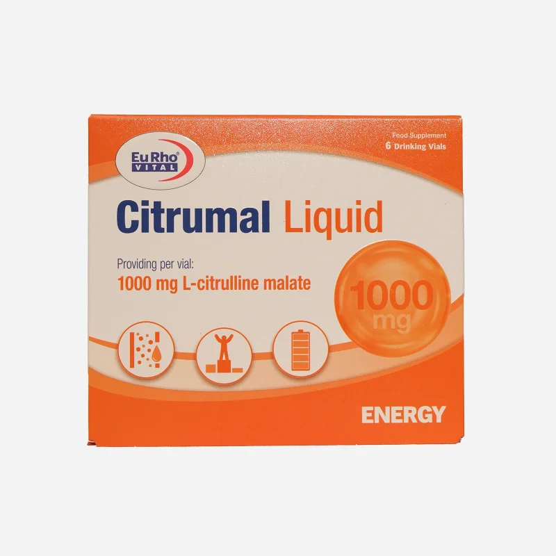 سیترومال یوروویتال ۶ ویال خوراکی EuRho Vital Citrumal Liquid 6 Oral Vials