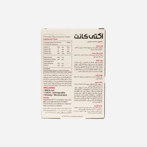 قرص اکتی کانت ابیان دارو ۳۰ عددی (Abian Darou Acti Count 30 Tablets)