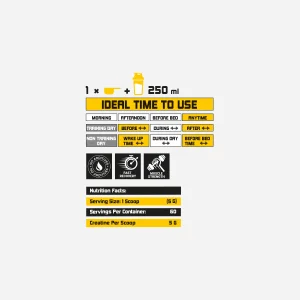 کراتین مونوهیدرات فلگ ۳۰۰ گرم | Flag Creatine Monohydrate 300 g