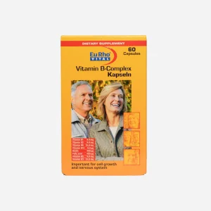 ویتامین ب کمپلکس یوروویتال ۶۰ عددی| EuRho Vital Vitamin B Complex Softgels 60 Softgels