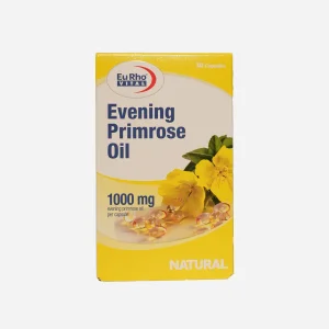ایونینگ پرایم رز اویل ۱۰۰۰ یوروویتال ۳۰ عددی | EuRho Vital Evening Primrose Oil 1000 mg 30 Softgels