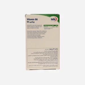 ویتامین B6 یوروویتال ۶۰ عددی | EuRho Vital Vitamin B6 60 Tablets