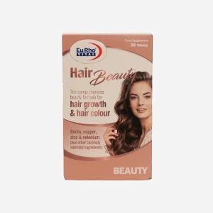 هیر بیوتی یوروویتال ۳۰ عددی | EuRho Vital Hair Beauty 30 Tablets