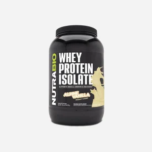 پروتئین وی ایزوله نوترابایو ۹۰۷ گرم | NutraBio Whey Protein Isolate 907 g