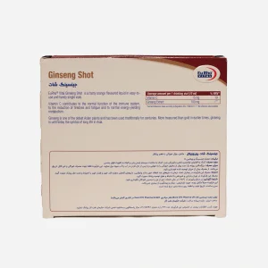 جینسینگ شات یوروویتال ۶ ویال خوراکی EuRho Vital Ginseng Shot 6 Oral Vials