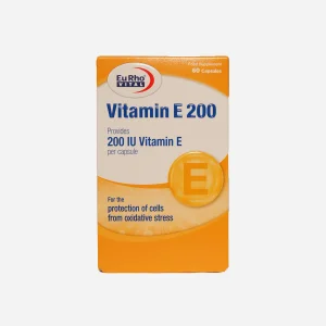 ویتامین ای ۲۰۰ یوروویتال ۶۰ عددی EuRho Vital Vitamin E 200 IU 60 Softgels