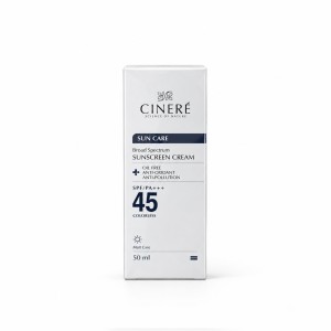 کرم ضد آفتاب مخصوص آقایان SPF45 سینره CINERE