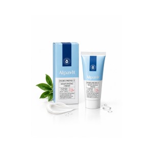 کرم مرطوب کننده پوست آلپاویت مدل hydra protect مناسب پوست معمولی و خشک حجم 50 میلی لیتر