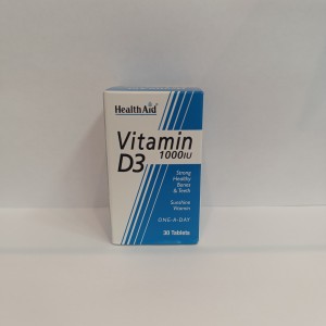 ویتامین د3 هلث اید 1000 واحد (30 عددی)  Vitamin D3 1000 IU