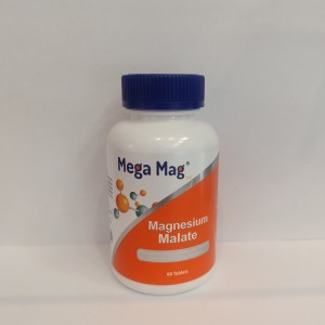 قرص منیزیم مالات مگامگ | حاوی 400 میلی گرم منیزیم با فرم مالات MEGA MAG