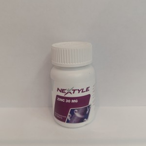 قرص زینک 30 میلی گرم نکستایل 60 عدد Nextyle Zinc 30 mg